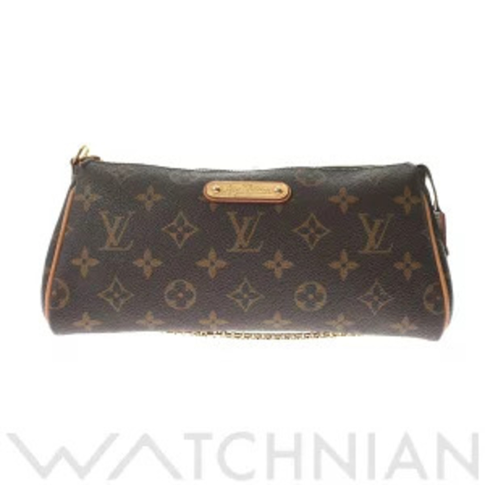 Louis Vuitton Monogram Eva Brown Canvas Shoulder Bag